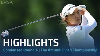 The Amundi Evian Championship  Condensed Round 4 [upl. by Iraj]