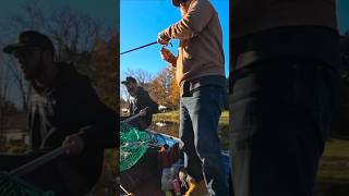 Jim caught a bass using a swimbait michigan outdoors fish fishing bass bassfishing creek fyp [upl. by Adyahs]