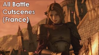 BLADESTORM Nightmare JP ブレイドストーム 百年戦争 amp ナイトメア All French Battle Cutscenes ENG Voice [upl. by Pegeen]