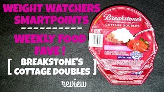 Weight Watchers SmartPoints  Breakstones Cottage Doubles  Weekly Food Fave [upl. by Lowry]