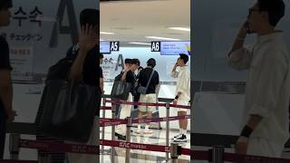 CNBlue Gimpo International Airport departure for 2024 CNBLUE LIVE CNBLUENTITY in Osaka 20240822 [upl. by Znarf823]