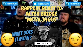 Rappers React To Alter Bridge quotMetalingusquot [upl. by Enavi]