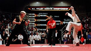 The Final Kick  Cobra Kai vs Daniel  The Karate Kid  CLIP 🔥 4K [upl. by Heydon148]