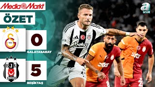 Galatasaray 0 5 Beşiktaş MAÇ ÖZETİ  Süper Kupa 2024  03082024 [upl. by Ybbed]