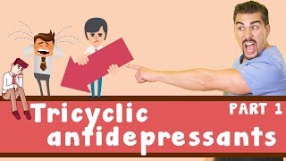 Antidepressants Pharmacology Tricyclic Antidepressants Part 1 [upl. by Nnylkoorb]