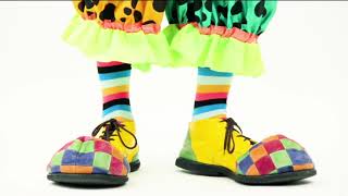 Clown Shoes Walking Around  Free to Use [upl. by Haida]