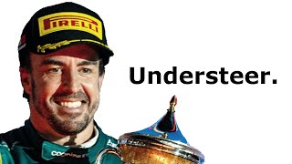 Fernando Alonso The Secrets of Slip Angle  F1 Driving Styles InDepth [upl. by Schoening368]