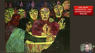 Emil Nolde  Pentecoste Commento iconograficospirituale a cura di Alessio Fucile [upl. by Yetah]