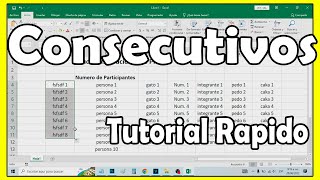 Mejor Truco de Excel 2025 Cómo hacer un consecutivo con números y letras en Excel [upl. by Sharla]