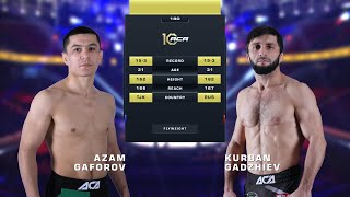 Азам Гафоров vs Курбан Гаджиев  Azam Gaforov vs Kurban Gadzhiev  ACA 180 [upl. by Ghiselin534]