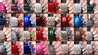 40 Easy Christmas Nail Art Ideas  40 Fall and Winter Nail Tutorials by NAILSBYCAMBRIA [upl. by Anom]