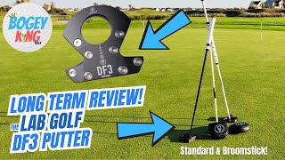 LAB Golf DF3 Putter Review Standard vs Broomstick  which one is best [upl. by Manley]