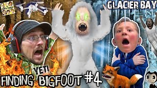 FINDING BIGFOOT GAME The Yeti vs FGTEEV Glacier Bay Map New Update w Bendy amp Granny Items [upl. by Yniffit]