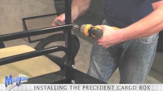 Cargo Box for Club Car® Precedent®  How to Install Video  Madjax® Golf Cart Accessories [upl. by Whelan107]