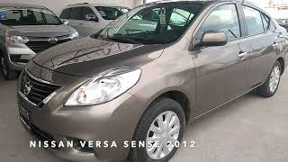 NISSAN VERSA SENSE 2012 ESTÁNDAR BROWN [upl. by Mahmoud]