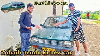 Zohaib pendu ki new car 🚘 ki driving ki 😍manipendu [upl. by Hamner252]