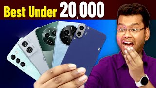 Best Smartphones Under 20000 in July 2024  Best Smartphone for Gaming Camera Display under 20000 [upl. by Gebhardt534]