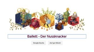 Ballett  Der Nussknacker Google Doodle [upl. by Rosina532]