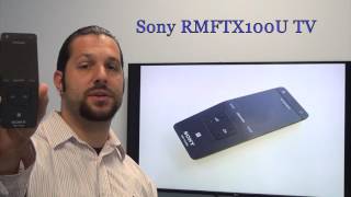 SONY RMFTX100U TV Remote Control  wwwReplacementRemotescom [upl. by Piks]