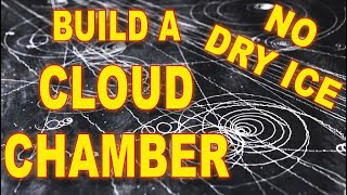 DIY cloud chamber no dry ice required  how to make how it works [upl. by Mandell]