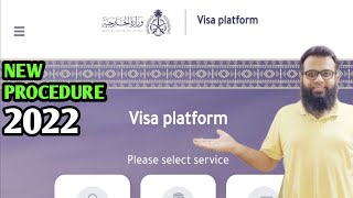 How to apply family visit visa in saudi arabia new procedure  Ali Usman Ghani [upl. by Yellah75]