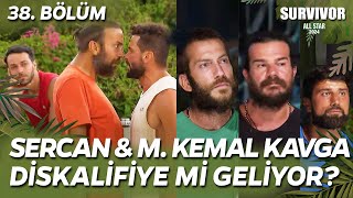 SURVIVOR ALL STAR 2024 ACİL DURUM KONSEYİ DİSKALİFİYE SERCAN MUSTAFA ŞOK 38 BÖLÜM CANLI İZLE TV 8 [upl. by Llywellyn]