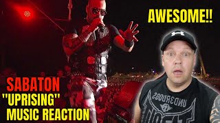 Sabaton  quot UPRISING quot LIVE Reaction   UK REACTOR [upl. by Wylie333]