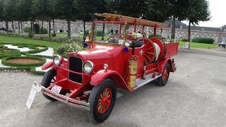 1927 Chevrolet Capitol Fire engine  Exterior and Interior  ClassicGala Schwetzingen 2016 [upl. by Ivan]