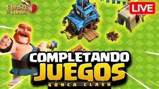 HAY QUE TERMINAR LOS JUEGOS DEL CLAN  DIRECTO  CLASH OF CLANS coc gonca [upl. by Cortney]