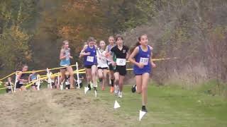 Junior Girls English Schools Cross Country Cup Regional Round 13th November 2024 [upl. by Mahon]