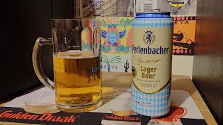 Perlenbacher  Bavarian Lager Beer Review [upl. by Eelloh]