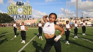 East St John Dancers Flags and Majorettes Highlights  SBW Game 2019 [upl. by Animahs]