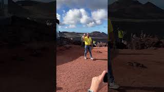 Wasserdampfexplosion im Nationalpark Timanfaya am 01112024 [upl. by Kelson]