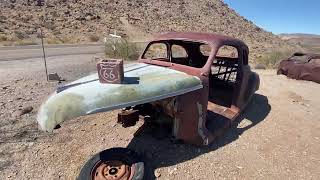 Oatman Route 66 tour  Wild Donkeys  Abandoned cars  Great views  Hoover Dam [upl. by Kenney]