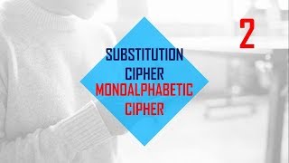 MonoAlphabetic Cipher Substitution Technique [upl. by Jaye]