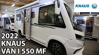 KNAUS VAN I 550 MF 2022 Motorhome 599 m [upl. by Lehpar]