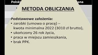 Polski ład  obliczanie wynagrodzenia  kwota minimalna 2022 [upl. by Maryrose]