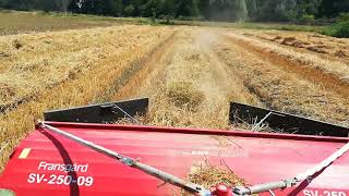 Fransgard Schwadlüfter Fendt 106S John Deere 6810 Krampe 5090R New Holland Mähdrescher im Einsatz [upl. by Aihsercal769]