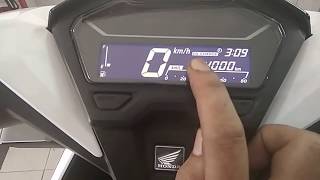 Cara riset oil change Honda Vario 125 amp150  click 125i  click 150i [upl. by Nosredneh]