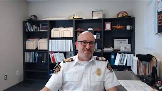 April 16 Update from Chief Raeburn [upl. by Htenywg]