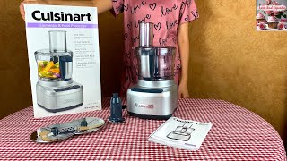 Cuisinart Elemental 8 Food Processor Unboxing amp Recipes [upl. by Hollenbeck]