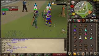 Addy Laos Pk Video 10  Old School Runescape  Proselyte Pure [upl. by Albric]