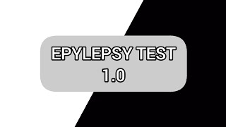 Epilepsy Test 10 [upl. by Ayatnwahs881]