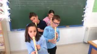 CANCIÓN DE LOS ELFOS 3º PRIMARIA FLAUTA [upl. by Airaet]