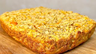 Dieses Rezept für Kürbis Haferflocken Kuchen ist ein WAHRER SCHATZ Ich koche es fast jeden Tag [upl. by Naul]