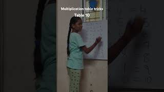 Multiplication trick table 10 tejasviakshita youtubeshorts shorts trending viralvideo [upl. by Bluefarb409]