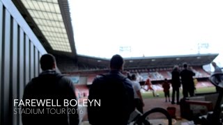 West Ham Stadium Tour  Farewell Boleyn at Upton Park 2016 [upl. by Lynea334]