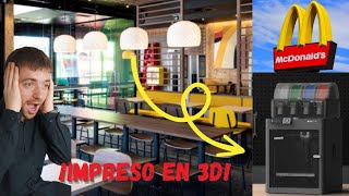 🍔 McDonalds Así optimiza sus 38000 Restaurantes con IMPRESIÓN 3D 🍔 [upl. by Stoeber]