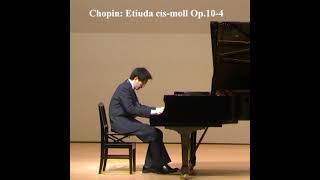 Chopin Etiuda cismoll Op104 [upl. by Elrebma]