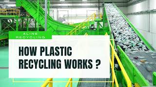 How Plastic recycling works  PET Bottle Recycling Machine PET Bottle Washing Line [upl. by Inalem]